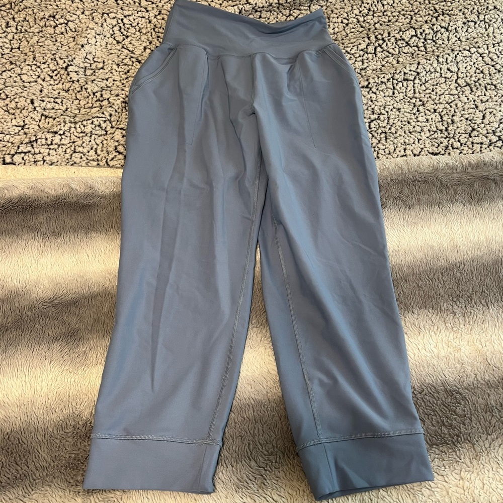 Old navy active power soft pants, light blue, medium size